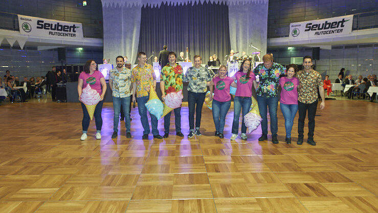 Feiern k&ouml;nnen sie, die Wirtschaftsjunioren - hier ist der Beweis!