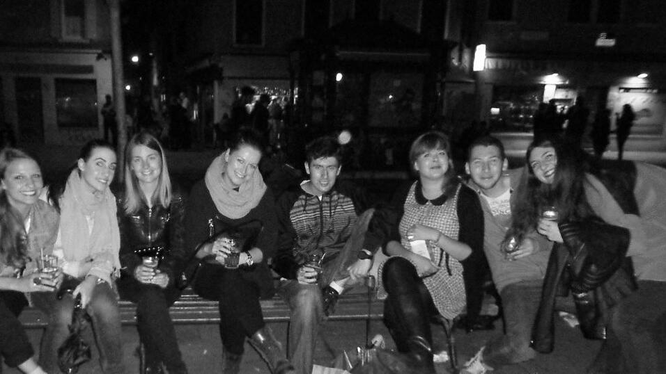 Einer der letzten Abende für Katharina in Venedig Einer der letzten Abende für Katharina in Venedig