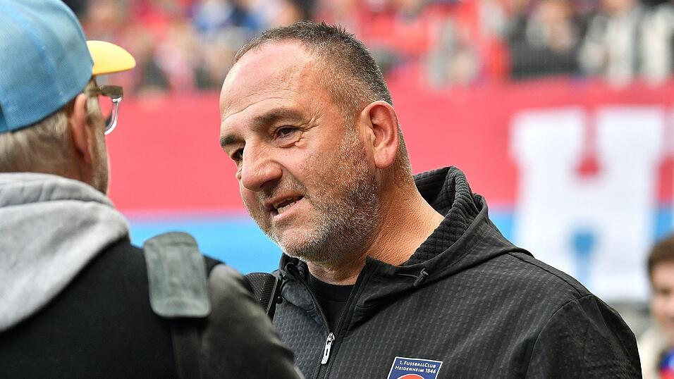 Setzte auf Offensivpower: FCH-Coach Frank Schmidt.
