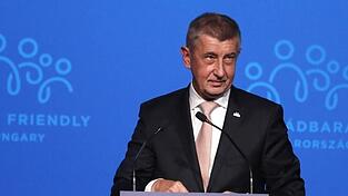Andrej Babis, Ministerpräsident von Tschechien, bei einer Rede in Budapester. Nach der Veröffentlichung brisanter Dokumente über ihr Finanzgebaren könnten Babis und zahlreiche andere Politiker sowie Prominente in aller Welt unter Druck geraten.