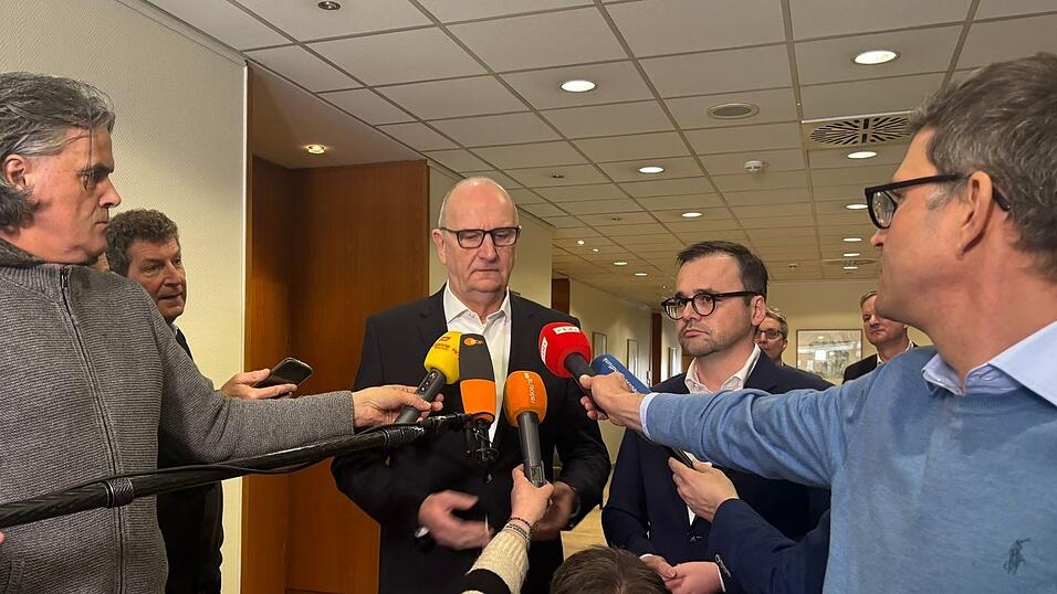 Die SPD von Ministerpr&auml;sident Dietmar Woidke und die CDU von Landeschef Jan Redmann stehen vor dem Abschluss der Koalitionsverhandlungen. (Archivbild)