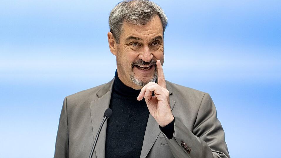 Auf dem Deutschlandtag der Jungen Union hat Bayerns Regierungschef Markus Söder (CSU). Auf dem Deutschlandtag der Jungen Union hat Bayerns Regierungschef Markus Söder (CSU).