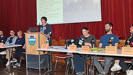 Die Vorstandschaft des Kreisjugendrings Freising in der Fr&uuml;hjahrsvollversammlung im Langenbacher B&uuml;rgersaal informierte unter anderem &uuml;ber personelle Ver&auml;nderungen.