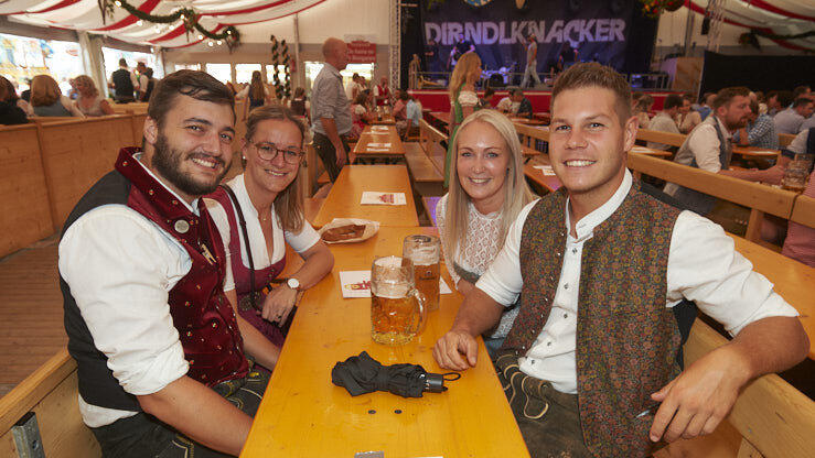 Die Partybilder von Freitag, 19. August 2022, aus dem Festzelt Lechner.