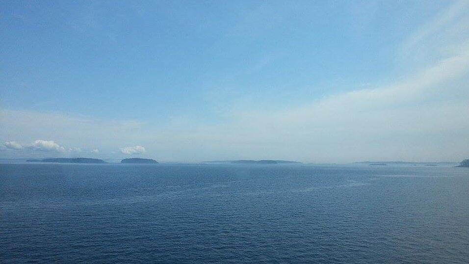 Dieses Bild ist entstanden, als Victoria auf der Fähre von Vancouver nach Victoria übersetzte.