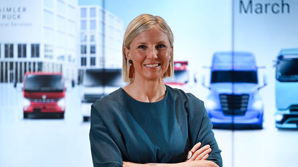 Daimler-Truck-Chefin Karin R&aring;dstr&ouml;m: Herausforderndes Gesch&auml;ftsumfeld. (Archivbild)