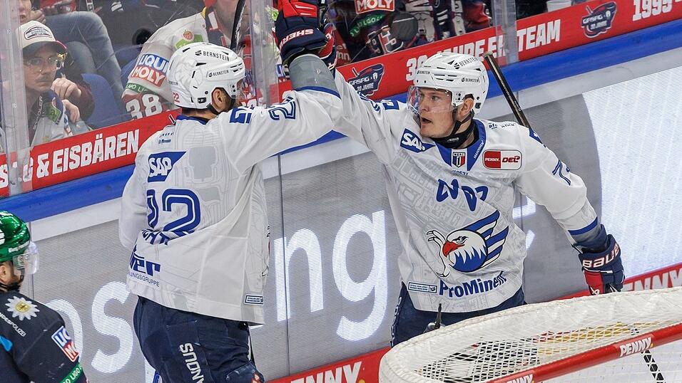 Die Adler Mannheim werden f&uuml;r einen bravour&ouml;sen Kampf gegen Berlin belohnt