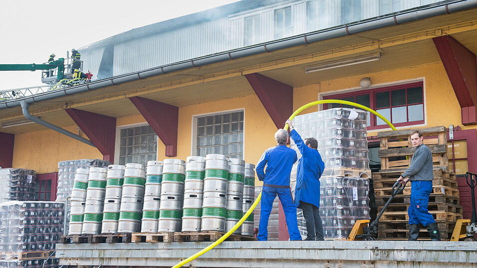 Bei dem Brand in der Irlbacher Schlossbrauerei entstand ein Millionenschaden. Foto: Mathias Adam