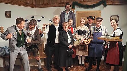 Die Akteure des diesj&auml;hrigen Theaterst&uuml;cks.