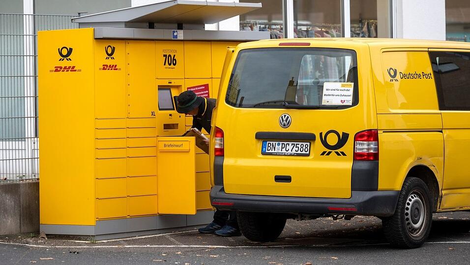Gestatten, eine Postfiliale: ein Automat in Sankt Augustin (NRW), der als Filiale anerkannt wurde.