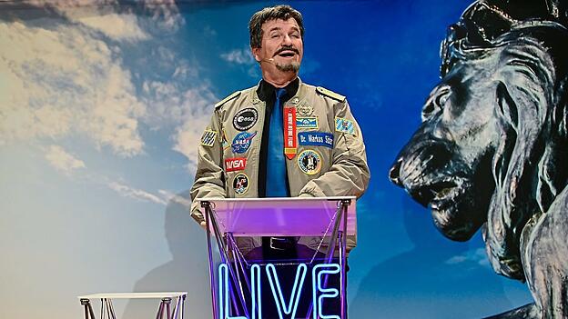 Wolfgang Krebs ist ein Meister der Imitation.