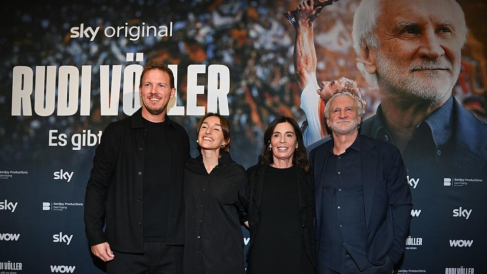 Julian Nagelsmann bei Völlers Filmpremiere.