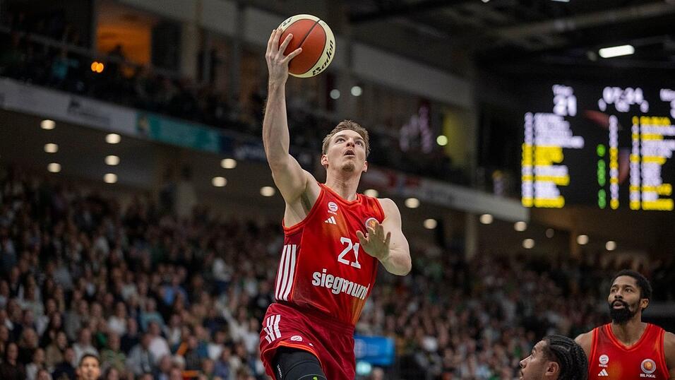 Justus Hollatz und der FC Bayern Basketball erlebten in Ulm ein ganz enges Spiel. (Archivfoto)