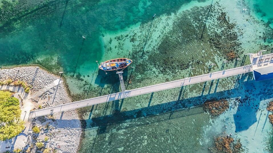 Selbst ein Badeausflug im Freien könnte am Wochenende wieder möglich sein. Selbst ein Badeausflug im Freien könnte am Wochenende wieder möglich sein.