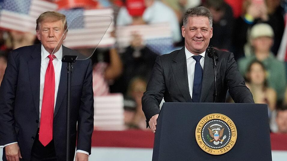 Audi-Chef D&ouml;llner war bei einer Wahlkampfveranstaltung von US-Pr&auml;sident Trump in Georgia aufgetreten. (Archivbild)