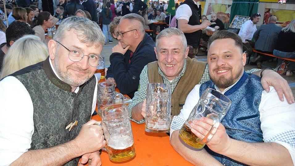 Viele Landshuter feierten am Freitag auf der Dult.&nbsp;