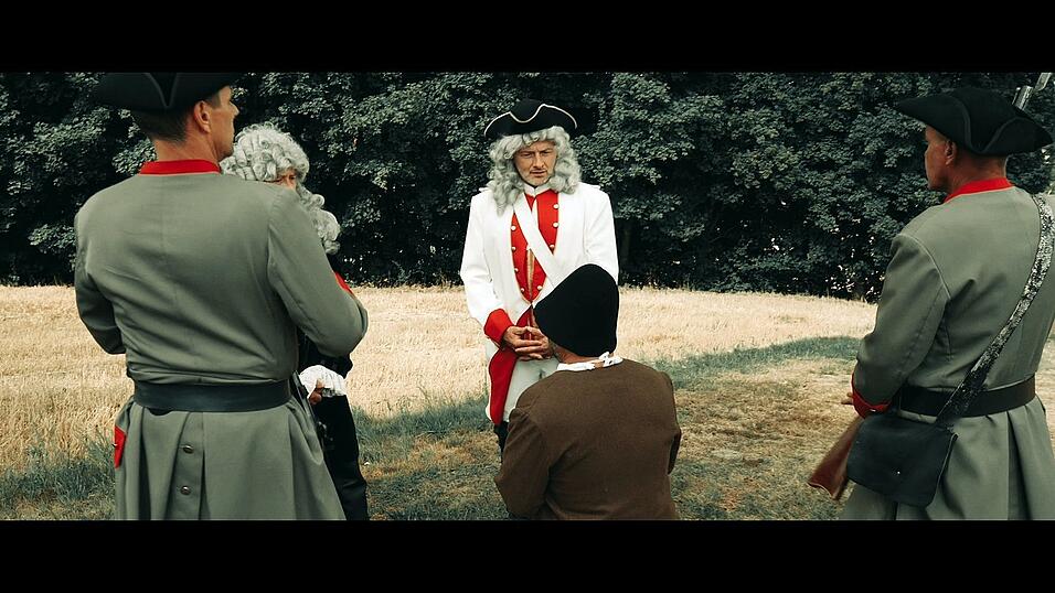 Szene aus dem Dokumentarfilm 'Aidenbach 1706: Vom Ende einer Volkserhebung'.