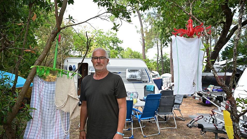 So wie viele Urlauber musste Hartmut Borowski wegen der Waldbrände seinen Ferienort verlassen. So wie viele Urlauber musste Hartmut Borowski wegen der Waldbrände seinen Ferienort verlassen.