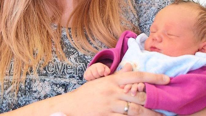 Neujahrsbaby Jasmin Marie.