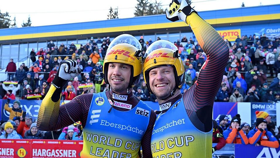 Tobias Wendl und Tobias Arlt wollen ihre Bilanz von bislang sechs Goldmedaillen ausbauen.
