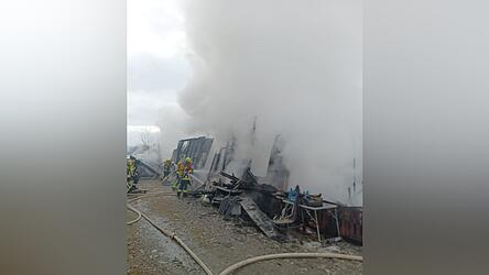 Mehrere Feuerwehren waren im Einsatz