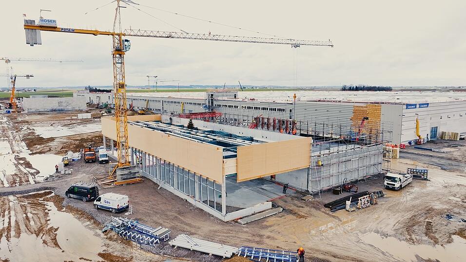 Mitte Dezember fand das Richtfest statt.&nbsp;