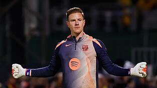 Beim FC Barcelona zuletzt gl&uuml;cklos: Nationaltorh&uuml;ter Marc-Andr&eacute; ter Stegen.