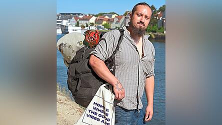 Mit 17 Jahren verließ Sascha seine Familie, seitdem lebt er auf der Straße. Im Januar kam er nach Regensburg.