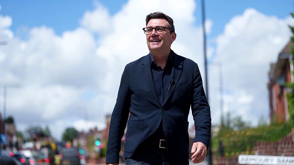 Andy Burnham wird mit hoher Wahrscheinlichkeit der nächste britische Premierminister. (Archivbild) Andy Burnham wird mit hoher Wahrscheinlichkeit der nächste britische Premierminister. (Archivbild)