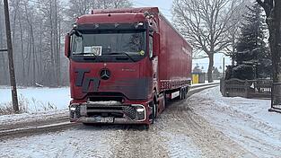 Spannende Stra&szlig;enverh&auml;ltnisse bis zum Ziel.