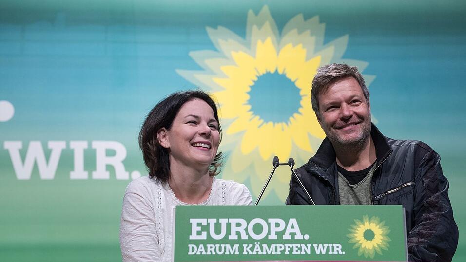 Habeck und Baerbock 2018 als Grünen-Chefs: Jahrelang dominierte das Duo die Partei. (Archivbild) Habeck und Baerbock 2018 als Grünen-Chefs: Jahrelang dominierte das Duo die Partei. (Archivbild)