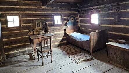 Die Schlafkammer des Johannes Birndorfer (Bruder Konrad) ist unver&auml;ndert erhalten geblieben.