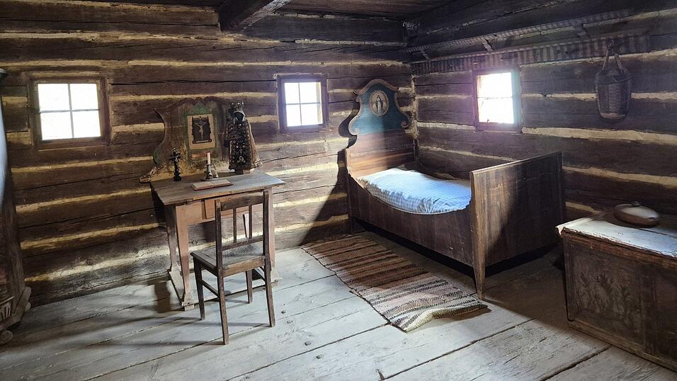 Die Schlafkammer des Johannes Birndorfer (Bruder Konrad) ist unver&auml;ndert erhalten geblieben.