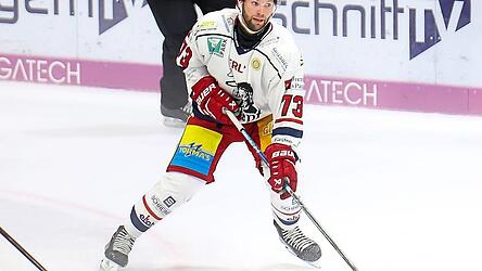 Deggendorfs Offensive um Neuzugang Zach Kaiser wusste auch in F&uuml;ssen Akzente zu setzen.