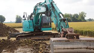 Im Sommer 2024 begannen die Bauarbeiten an der Donau zwischen W&ouml;rth und Pfatter.