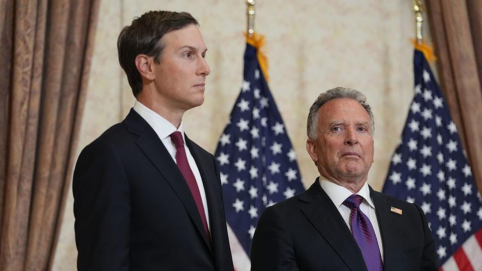 Bleiben nun doch zu Hause: Jared Kushner und Steve Witkoff reisen nicht nach Pakistan. (Archivbild)