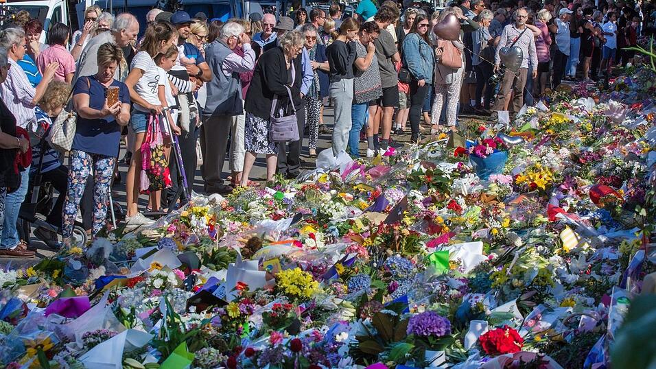 Bei dem rassistisch motivierten Anschlag in Christchurch starben 51 Menschen. (Archivbild)