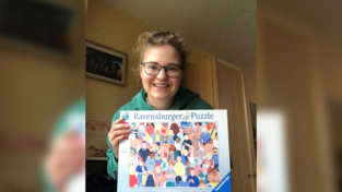 Die beste Puzzlerin Deutschlands: Katharina Reiner.