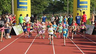 Die jungen Wilden sind wie immer die ersten, die beim Internationalen Gäubodenvolksfestlauf des FTSV auf die Stadionrunde geschickt werden. Die jungen Wilden sind wie immer die ersten, die beim Internationalen Gäubodenvolksfestlauf des FTSV auf die Stadionrunde geschickt werden.