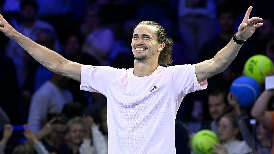 Endlich am Ziel: Alexander Zverev ist die Nummer eins der Tennis-Welt.