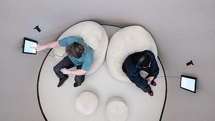 Eine interaktive Ausstellung im Dresdner Hygienemuseum widmet sich der mentalen Gesundheit.