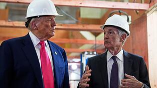 Trump attackierte immer wieder den Fed-Chef (Archivbild). Trump attackierte immer wieder den Fed-Chef (Archivbild).