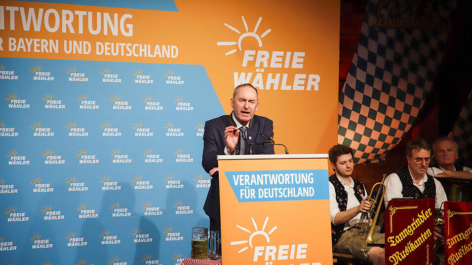 Wie gewohnt teilte Aiwanger ordentlich aus.