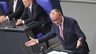 Unionsfraktionschef Merz bekam keine Mehrheit für den Entwurf seiner Fraktion.
