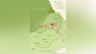 Verschiedene Dialektregionen ziehen sich durch das Verbreitungsgebiet der Mediengruppe. Verschiedene Dialektregionen ziehen sich durch das Verbreitungsgebiet der Mediengruppe.