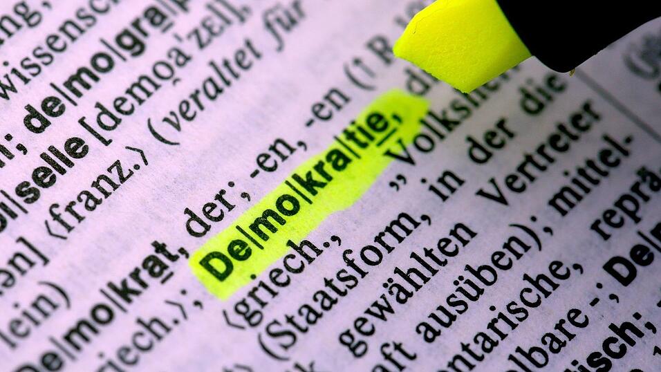 Ist die Demokratie das beste System? Nicht alle bejahen das. (Symbolbild)
