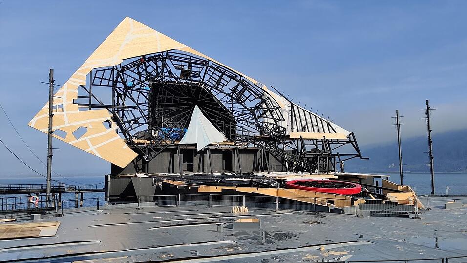 Auf der Seeb&uuml;hne entsteht eine neue Kulisse. (Archivbild)