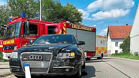 Zu einem Frontalzusammensto&szlig; kam es am Donnerstag auf der B 301 in Enzelhausen.