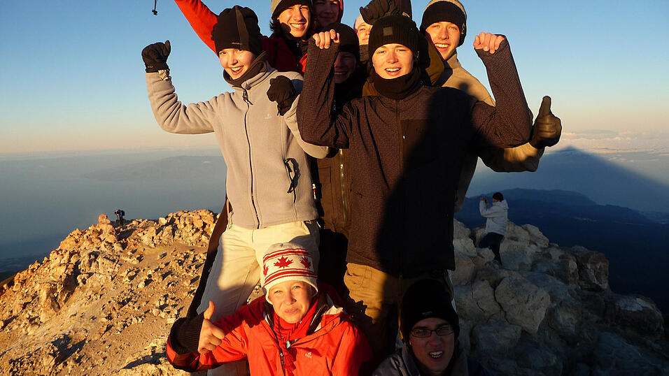 Teneriffa - Gipfelstürmer. Teneriffa - Gipfelstürmer.