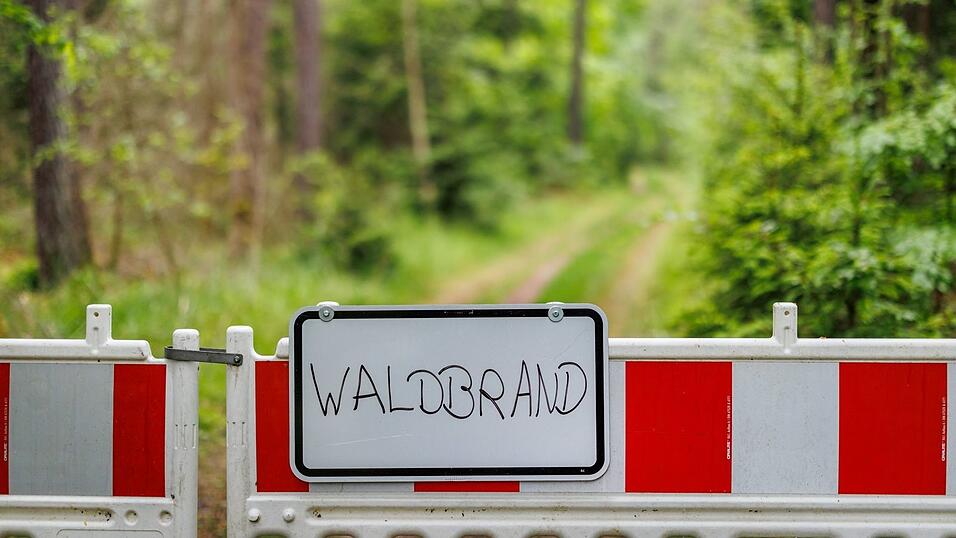 Die Waldbrand-Gefahr in Bayern ist schon jetzt hoch (Illustration).